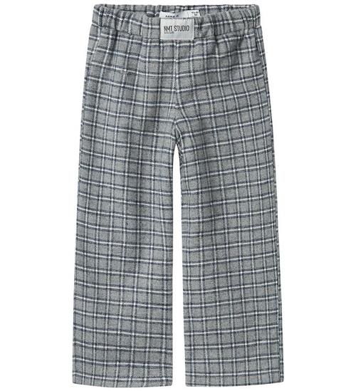 Name It Bukser - NmnStrane - Gråmeleret