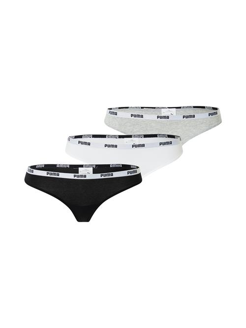 PUMA Slip  grå-meleret / sort / hvid