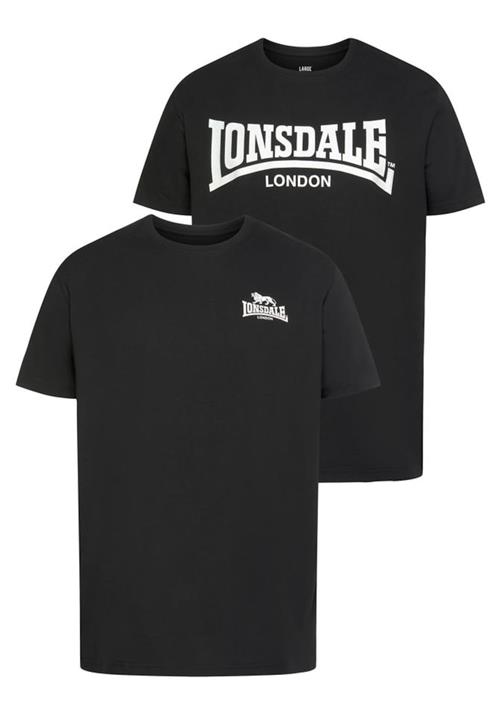 LONSDALE Bluser & t-shirts  sort / hvid