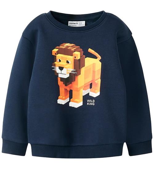 Name It Sweatshirt - NmmSigurt - Navy Blazer