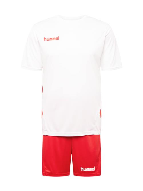 Hummel Træningsdragt  brandrød / hvid