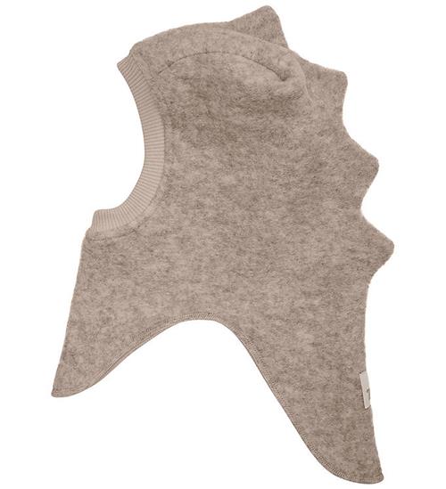 Huttelihut Elefanthue - Uld - 2-lags - Camel Melange m. Takker