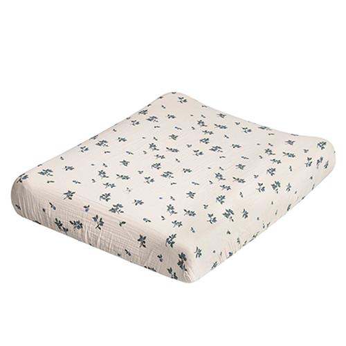 garbo&friends Betræk Til Pusleunderlag I Musselin Blueberry  Blueberry  One Size Cotton   One Size  unisex