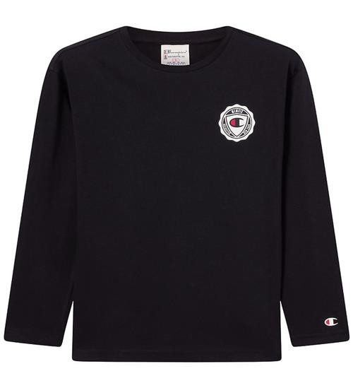 Champion Bluse - Black Beauty m. Print