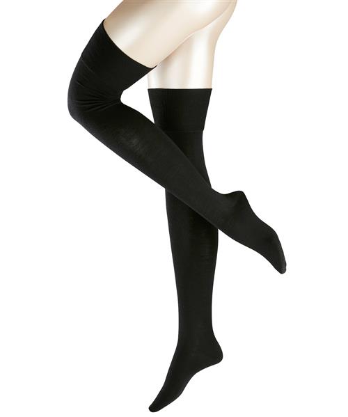 FALKE Overknee strømper  sort