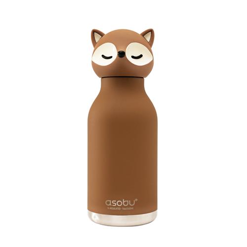 Asobu Bestie Vandflaske - Ræv Brown  Brown-Onesize  Brun  One Size 3 Y+ unisex