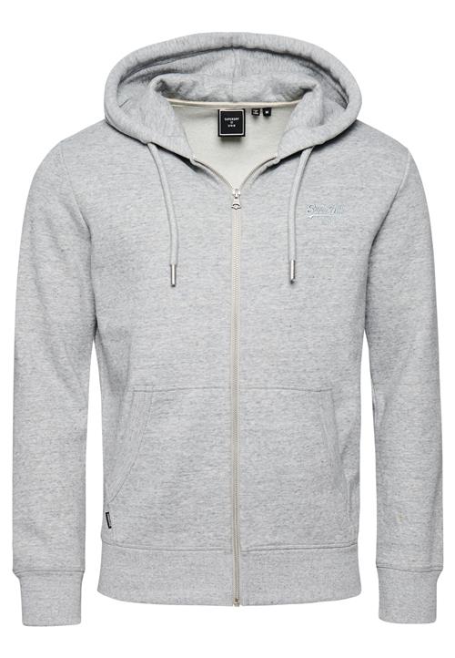 Superdry Sweatjakke  grå-meleret