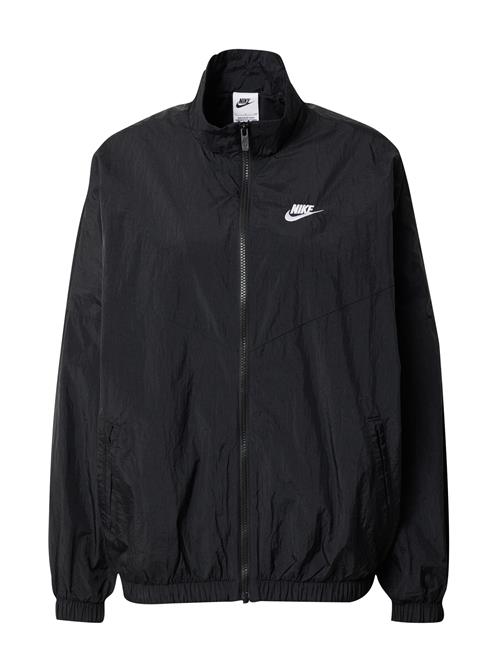 Nike Sportswear Sportsjakke  sort / hvid