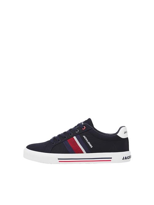 JACK & JONES Sneaker low 'Gordon'  marin / navy / rød / hvid