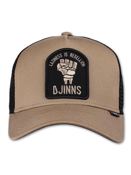 DJINNS Hætte  lysebeige / sort