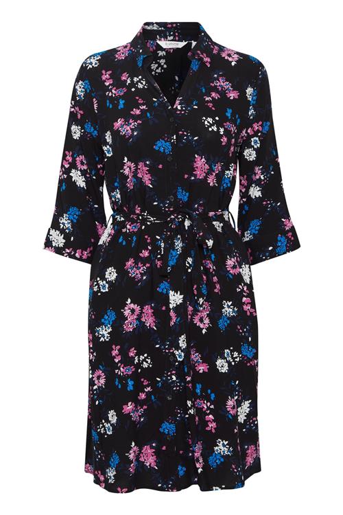 b.young Blusekjole 'Joella'  blandingsfarvet / sort