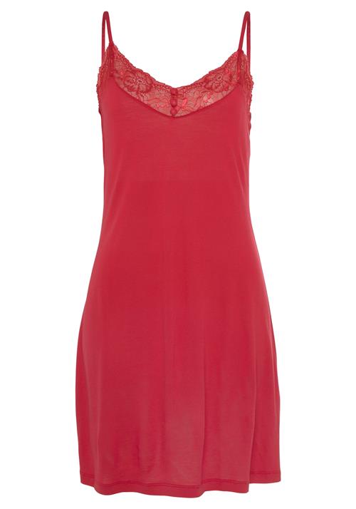 LASCANA Negligée  kirsebærsrød