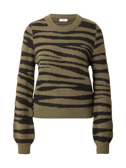 JDY Pullover 'JDYLorraine'  oliven / sort