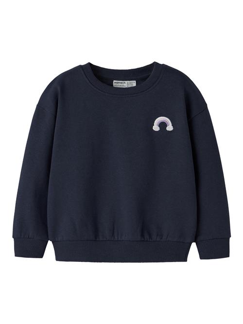 NAME IT Sweatshirt Vallene Navy Blazer Rainbow