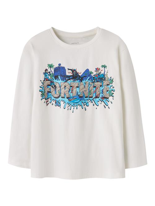 NAME IT Fortnite Bluse Oxen Cloud Dancer