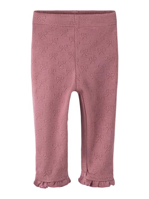 NAME IT Leggings Hulmønster Sif Wistful Mauve