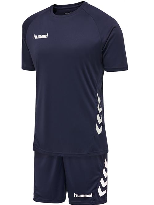 Hummel Træningsdragt 'Promo'  navy / hvid