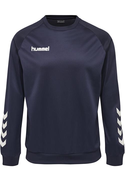 Hummel Sportsweatshirt 'Poly'  natblå / hvid