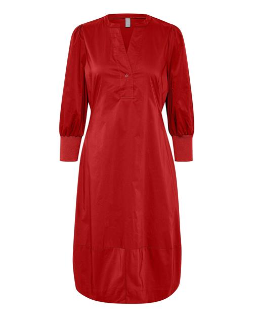 CULTURE Kjole 'Antoinett'  cranberry