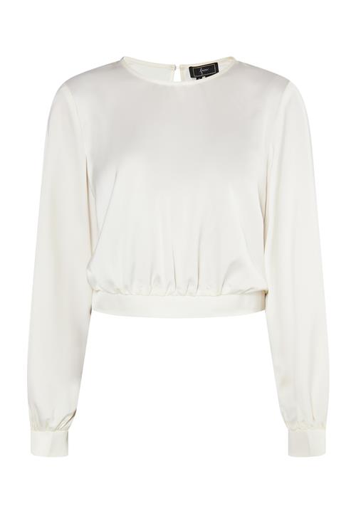 faina Bluse  uldhvid