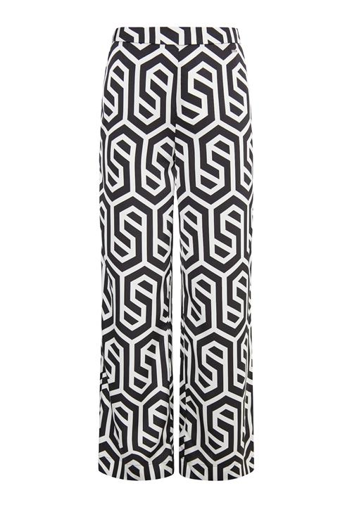 DreiMaster Klassik Bukser 'Klassik'  sort / uldhvid