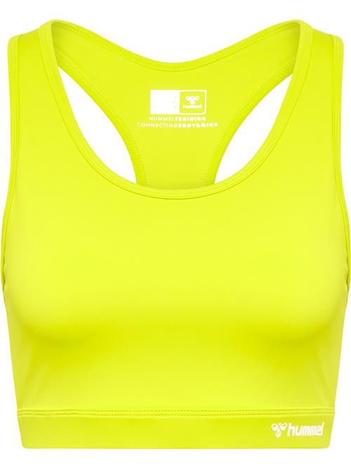 Hummel Sports-BH 'Active'  lime / hvid