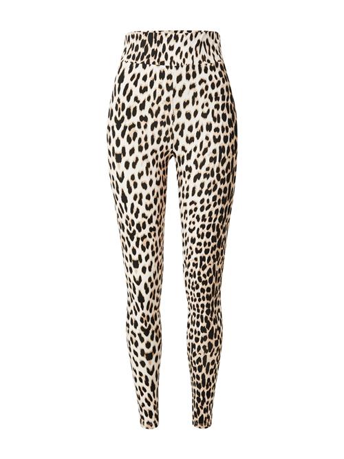 OH APRIL Leggings 'Rita'  lysebeige / lysebrun / sort