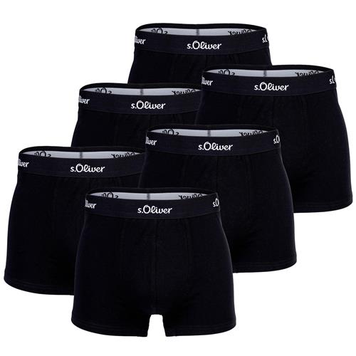s.Oliver Boksershorts  sort / hvid