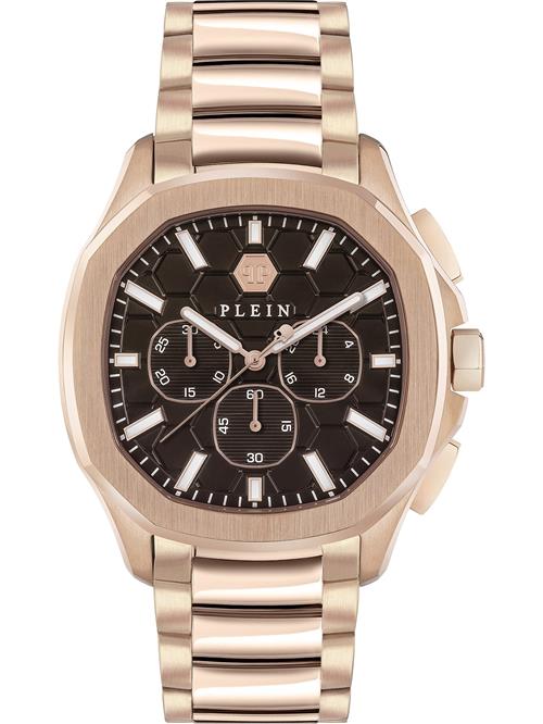 Philipp Plein Analogt ur  rosa guld