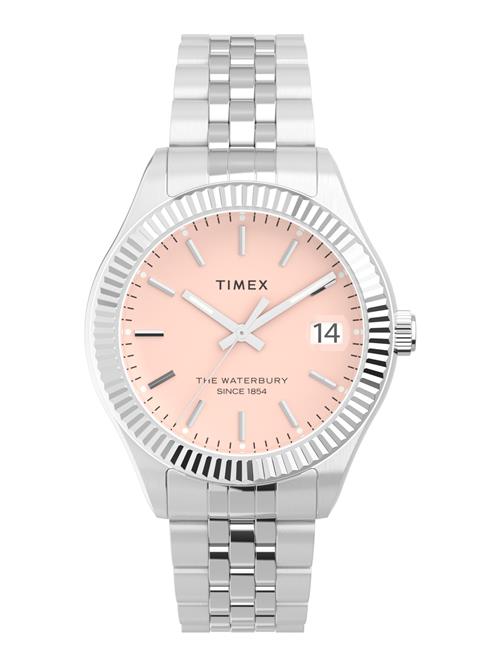 TIMEX Analogt ur 'Waterbury'  pink / sølv