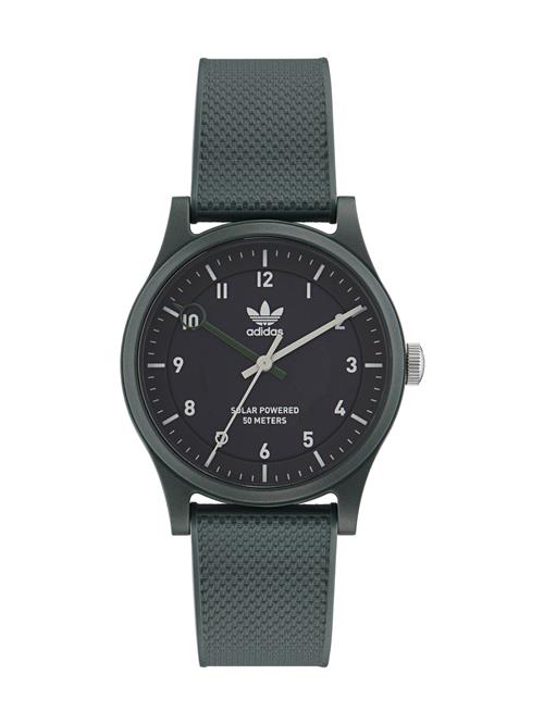 ADIDAS ORIGINALS Analogt ur 'Ao Street Project One'  khaki / sort / sølv
