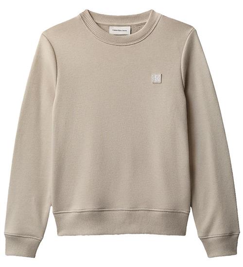Calvin Klein Sweatshirt - Monogram - Ancient Marble Grey