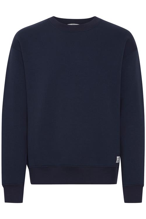 !Solid Pullover 'Lenz'  mørkeblå