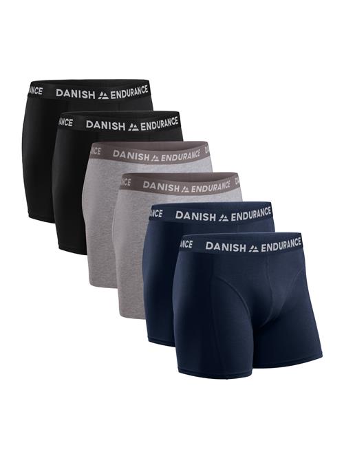 DANISH ENDURANCE Boksershorts 'Classic Trunks'  blå / grå / sort