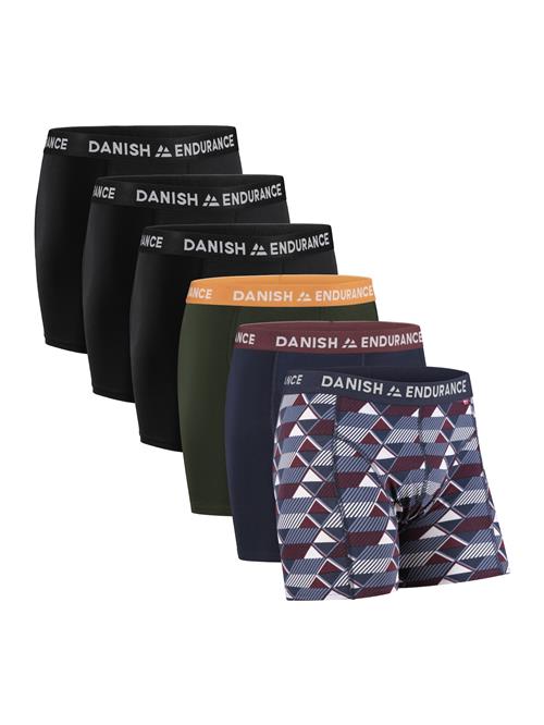 DANISH ENDURANCE Boksershorts 'Classic Trunks'  marin / khaki / bordeaux / sort / hvid
