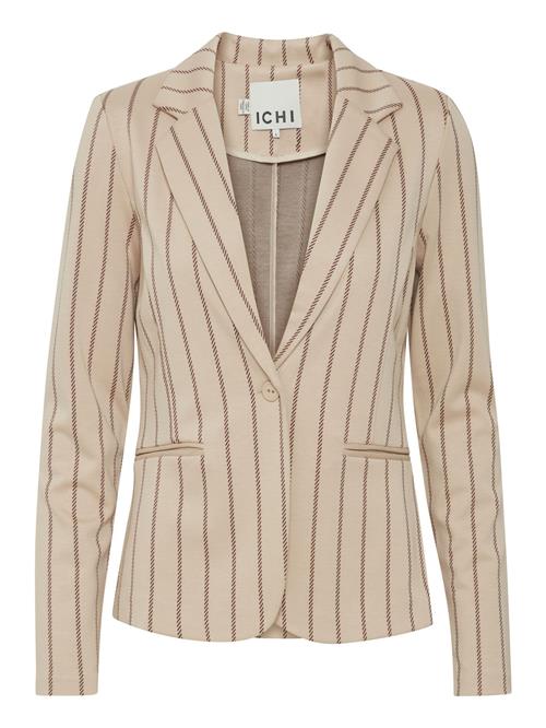 ICHI Blazer 'RUTI'  mørkebeige / beige-meleret