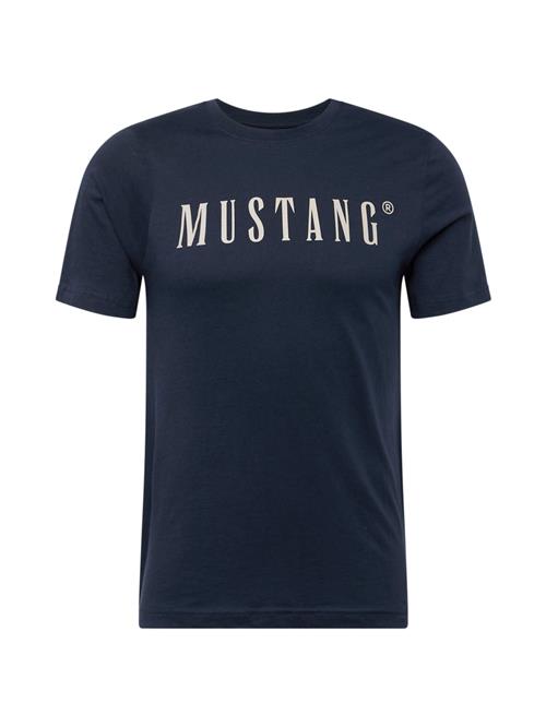 MUSTANG Bluser & t-shirts 'Austin'  lysebeige / marin