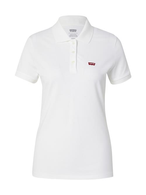 LEVI'S ® Shirts 'Slim Polo Shirt'  rød / hvid