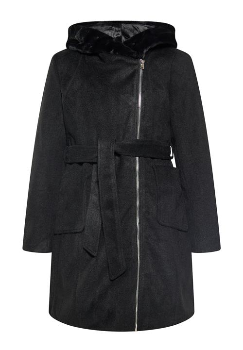 Usha Overgangsfrakke  sort