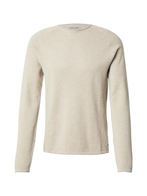 JACK & JONES Pullover 'JJEHill'  mørkebeige