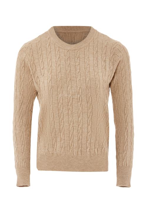 Sidona Pullover  beige-meleret