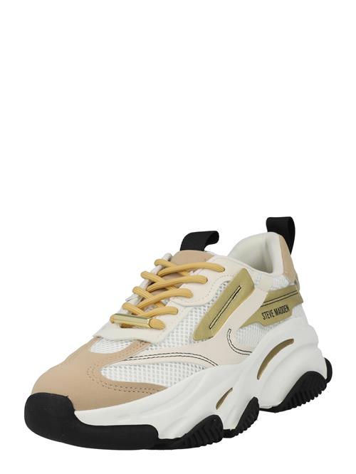 STEVE MADDEN Sneaker low 'POSSESSION'  lysebrun / sennep / guld / hvid