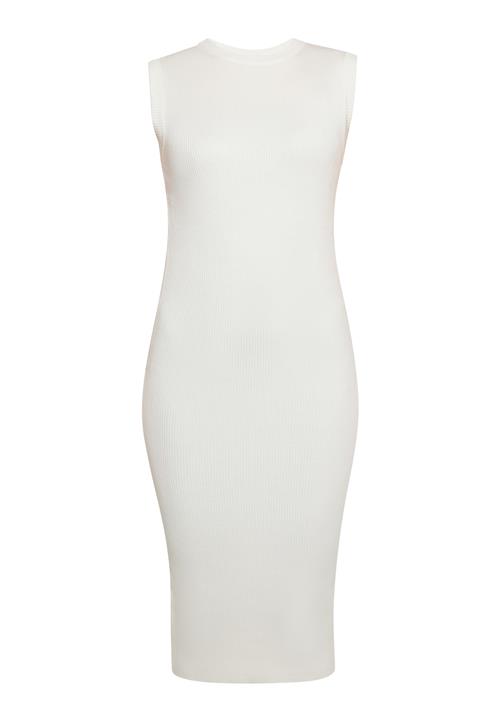 NAEMI Strikkjole  uldhvid