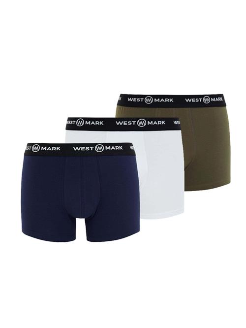 WESTMARK LONDON Boksershorts  mørkeblå / mørkegrøn / sort / naturhvid