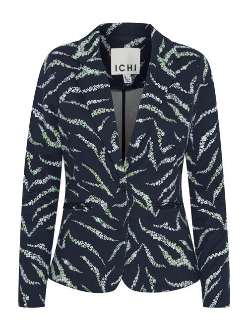 ICHI Blazer 'KATE'  mørkeblå / blandingsfarvet