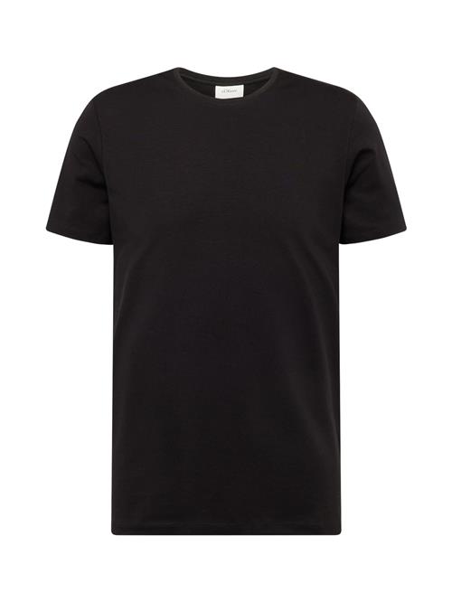 s.Oliver BLACK LABEL Bluser & t-shirts  sort