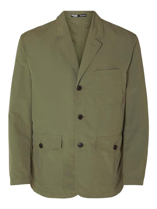 SELECTED Overgangsjakke 'HALLS'  oliven