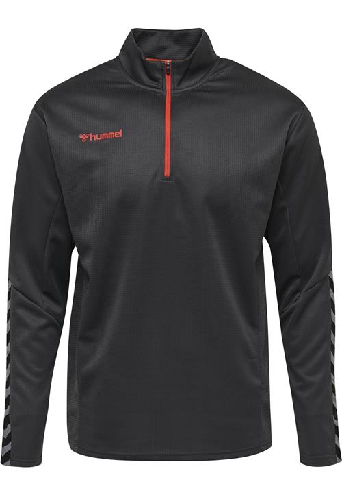 Hummel Sportsweatshirt  grå / sort