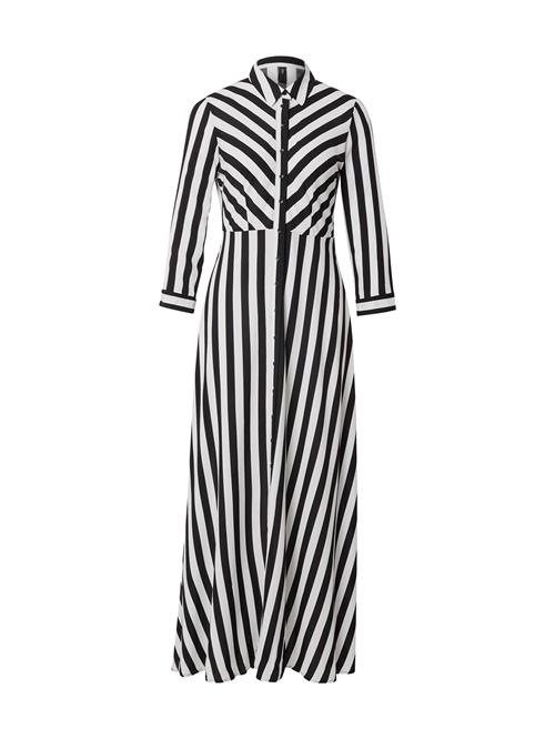 YAS Kjole 'YASSavanna'  sort / hvid