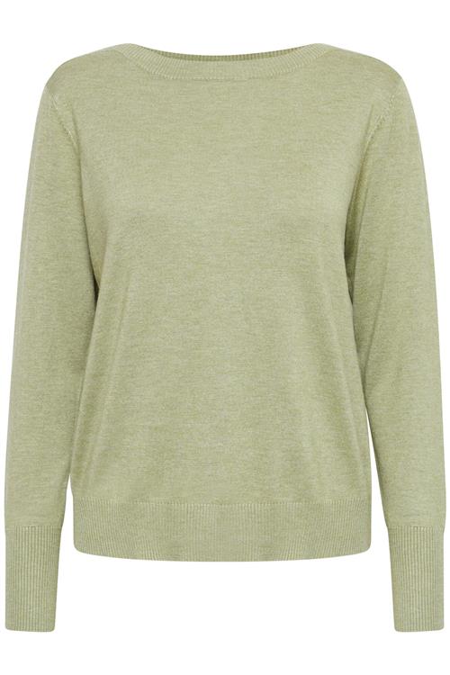 PULZ Jeans Pullover 'SARA'  lysegrøn